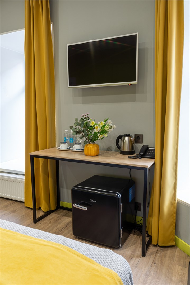 Делюкс с Панорамным видом на город в Номера на Полтавской