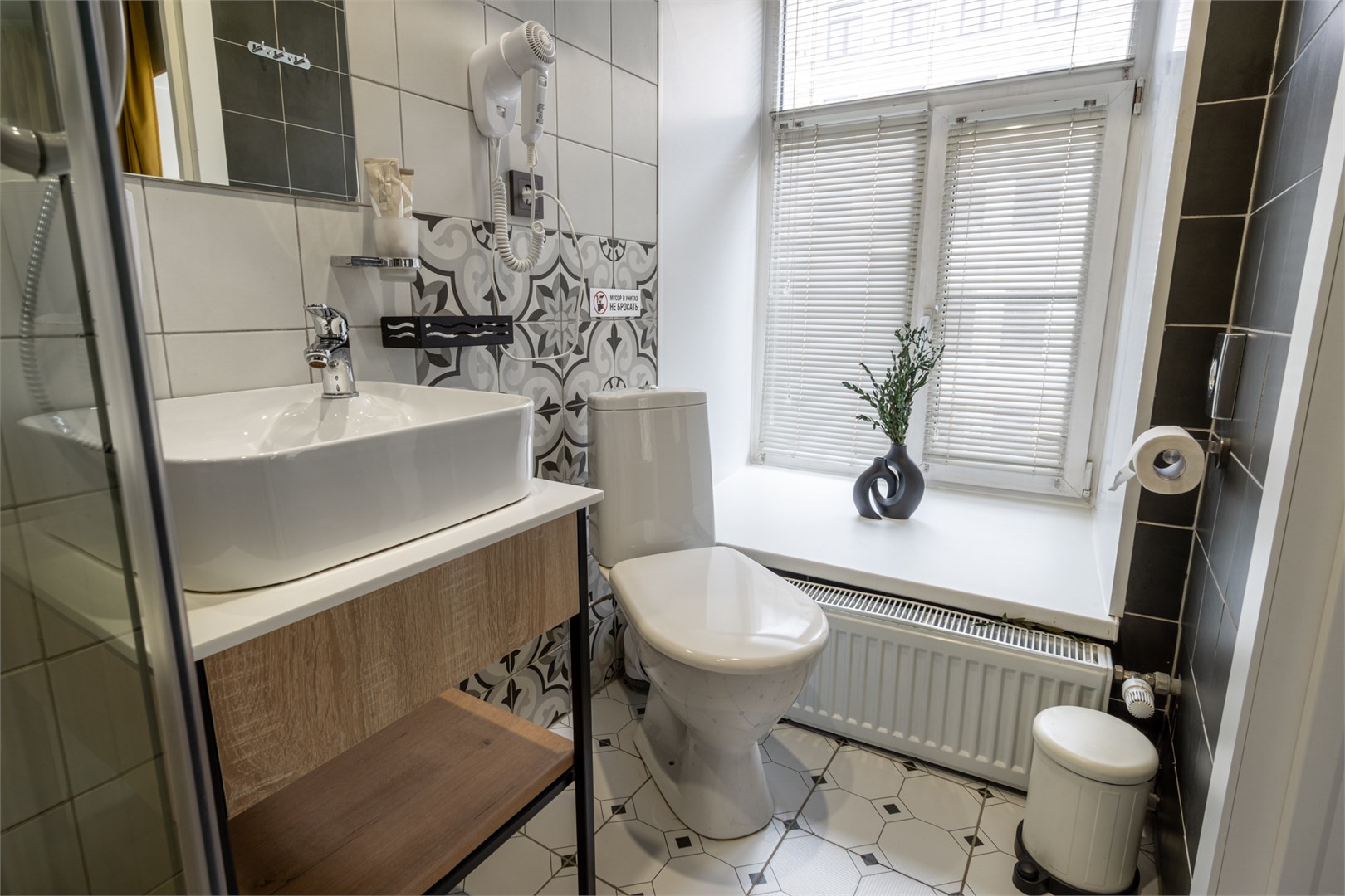 Делюкс с Панорамным видом на город в Номера на Полтавской