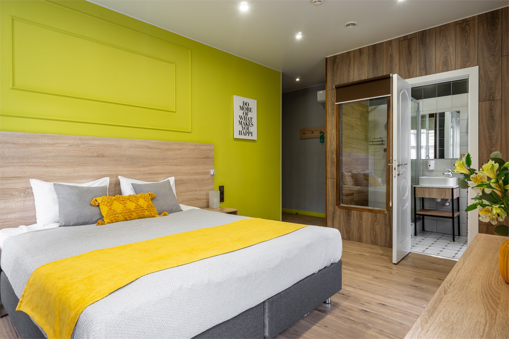 Делюкс с Панорамным видом на город в Номера на Полтавской