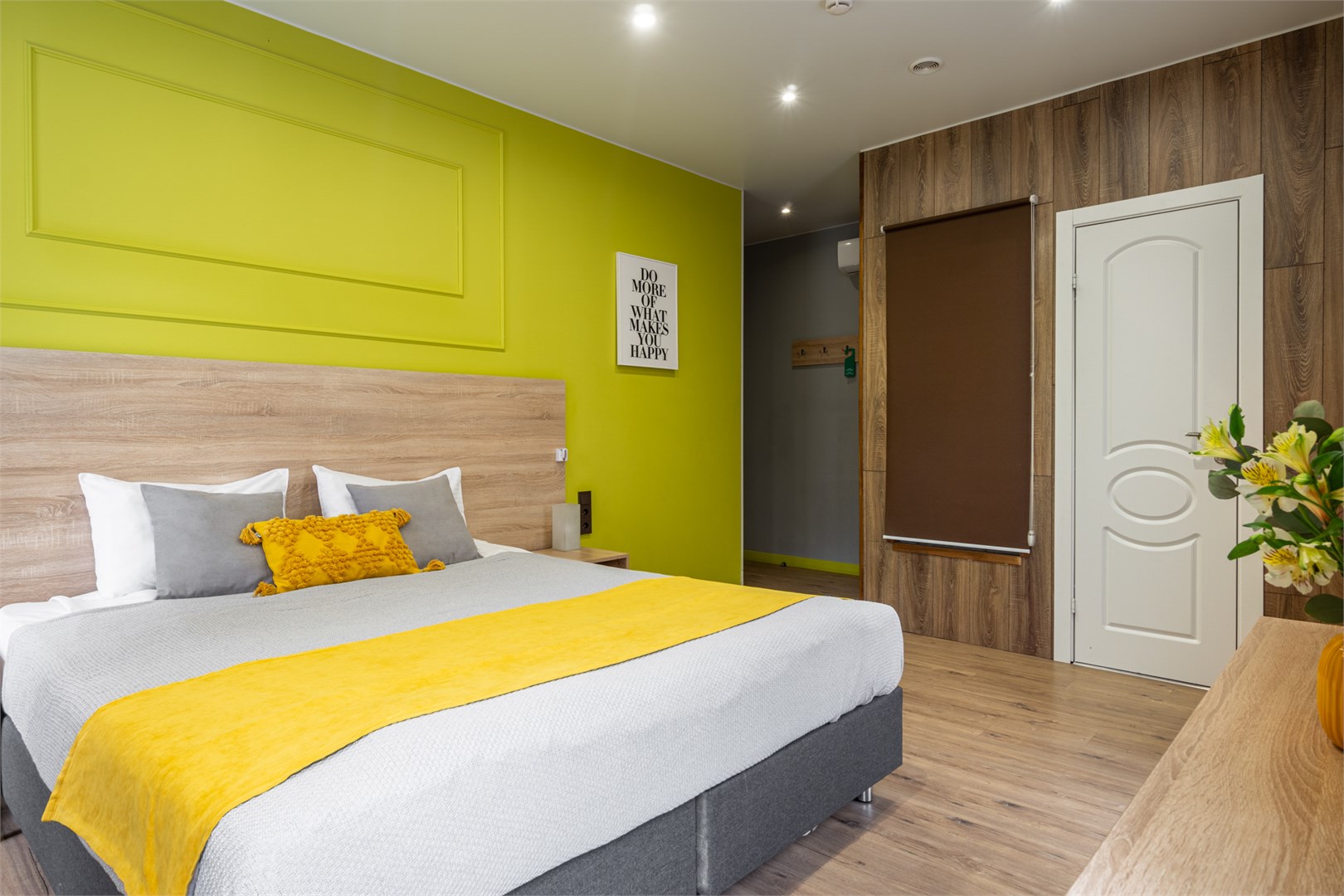 Делюкс с Панорамным видом на город в Номера на Полтавской