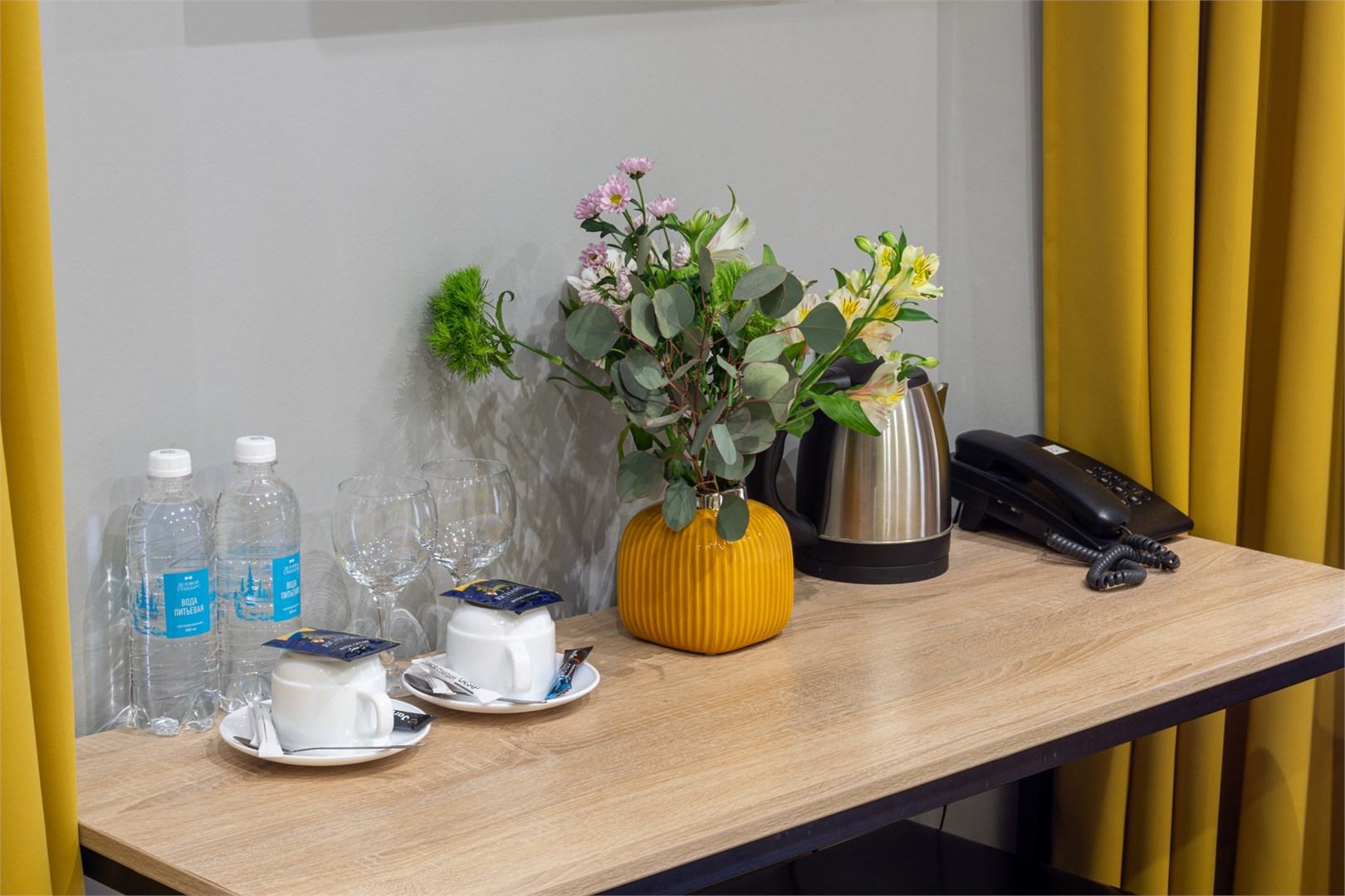 Делюкс с Панорамным видом на город в Номера на Полтавской