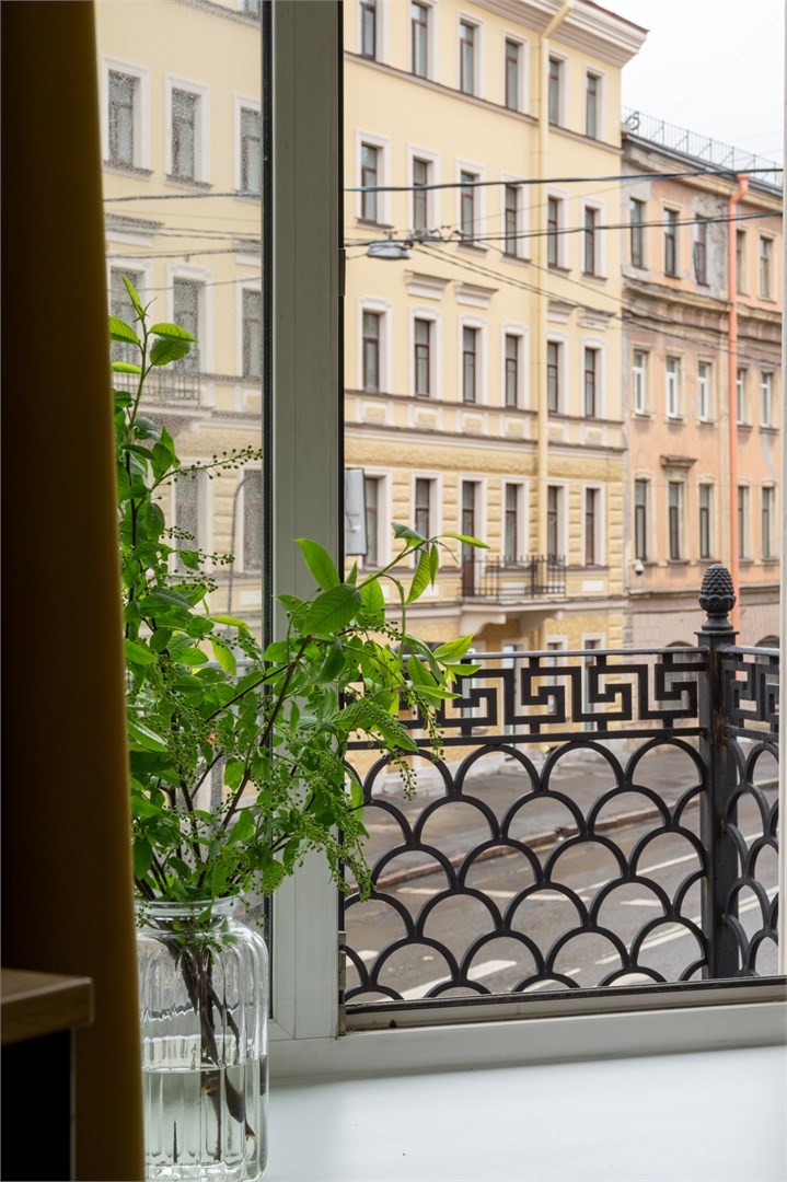 Делюкс с Панорамным видом на город в Номера на Полтавской