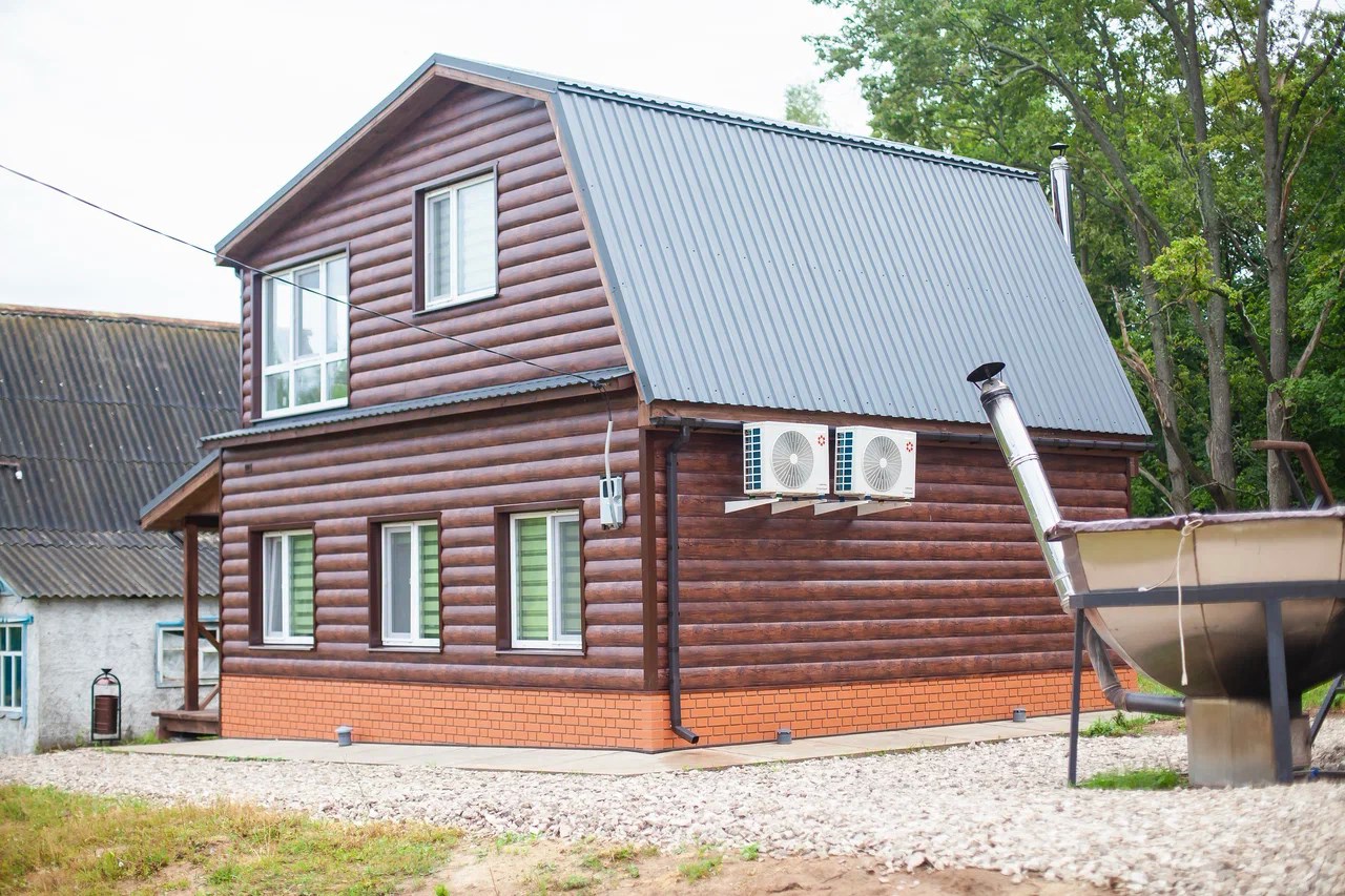 2-х этажный домик на 4 гостей в Туристическая деревня Наргиз