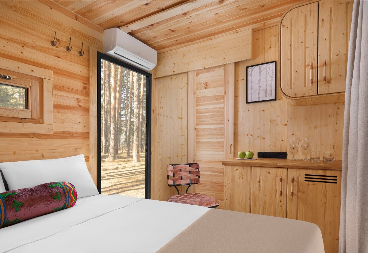 Артхаус мини (Глэмпинг) в Конаково Ривер Клаб