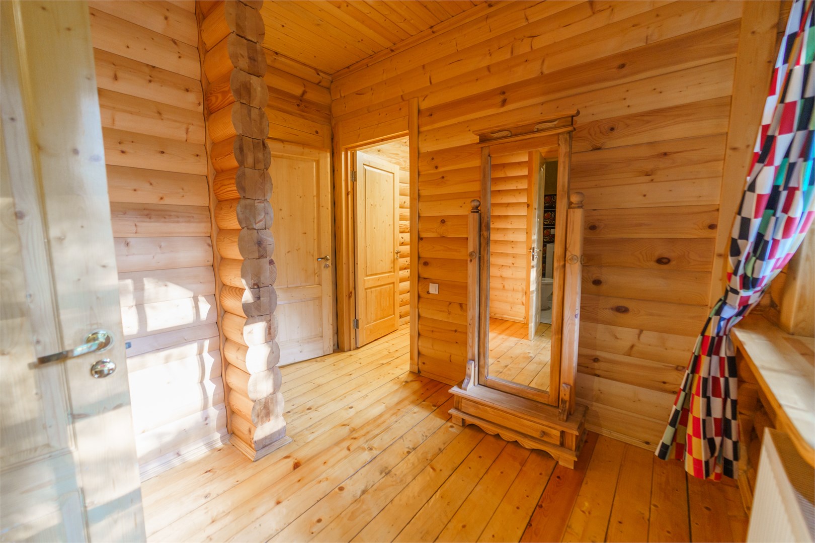 Русская деревня, двухэтажный дом с сауной в Шишки на Лампушке