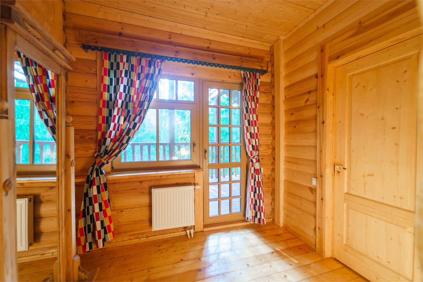 Русская деревня, двухэтажный дом с сауной в Шишки на Лампушке