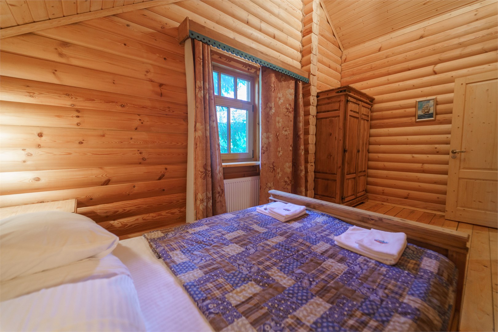 Русская деревня, двухэтажный дом с сауной в Шишки на Лампушке