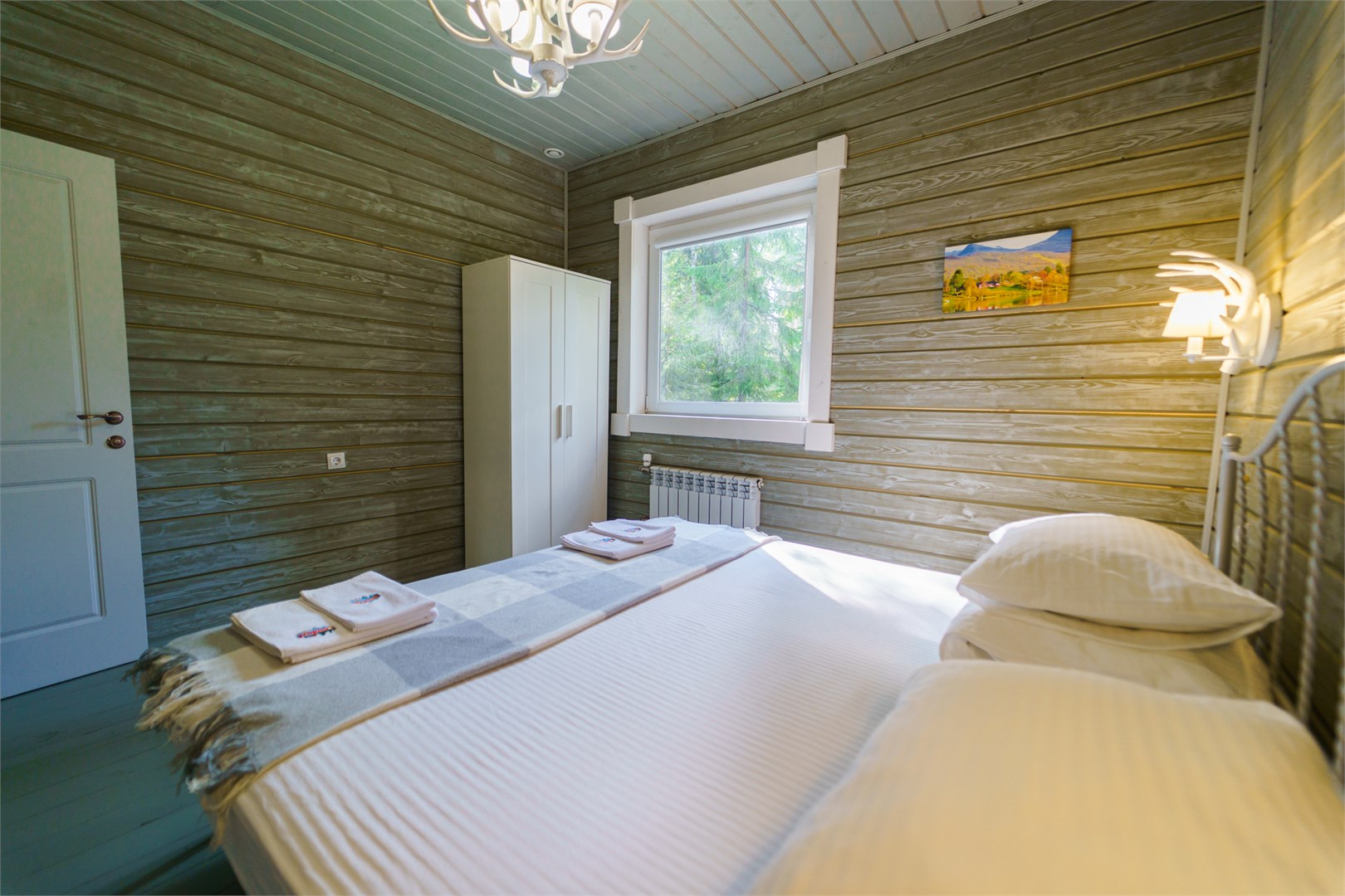 Норвежский фьорд, двухэтажный дом с сауной в Шишки на Лампушке