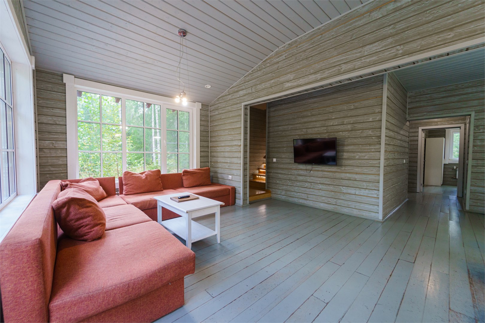 Норвежский фьорд, двухэтажный дом с сауной в Шишки на Лампушке