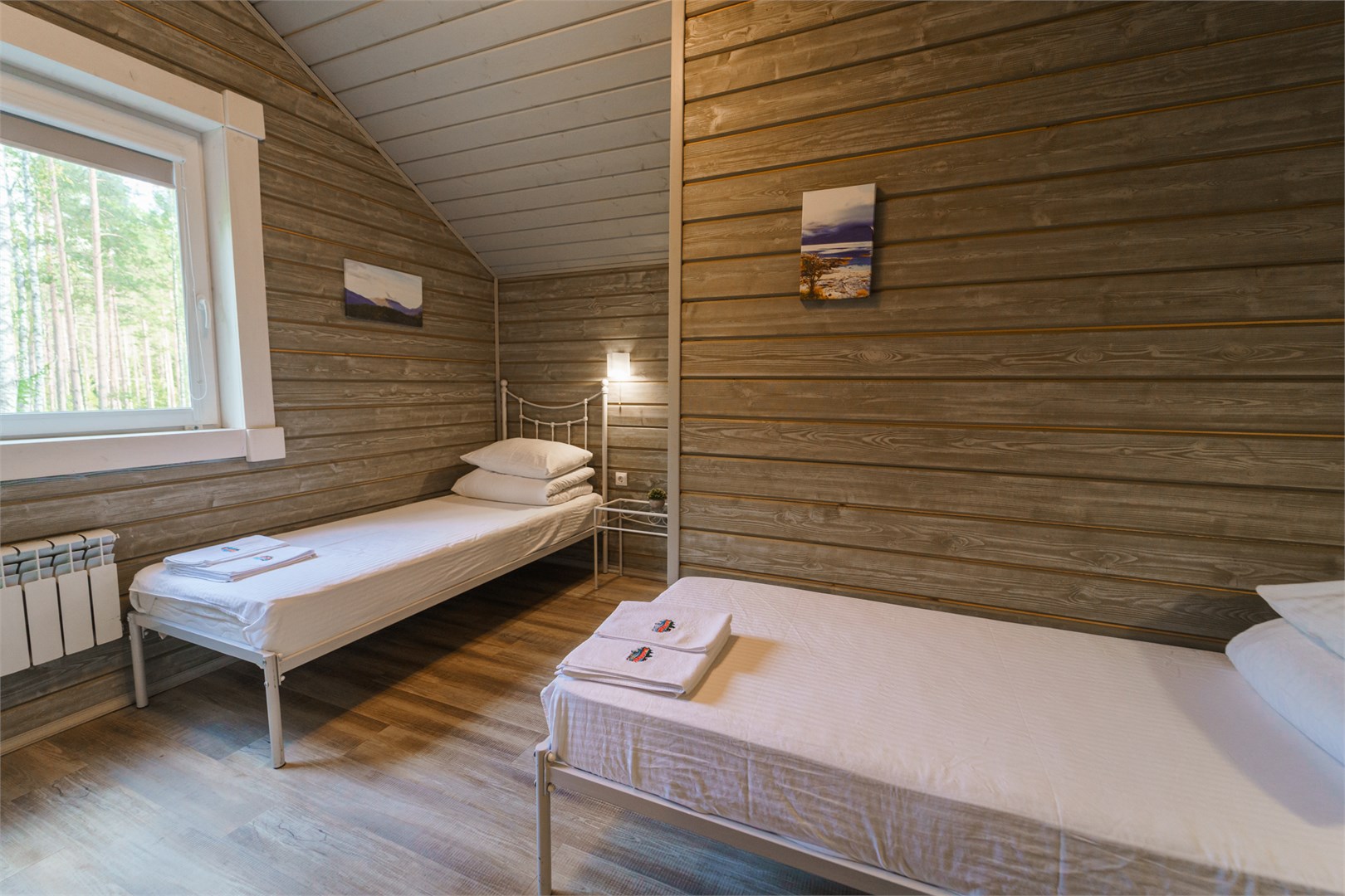 Норвежский фьорд, двухэтажный дом с сауной в Шишки на Лампушке