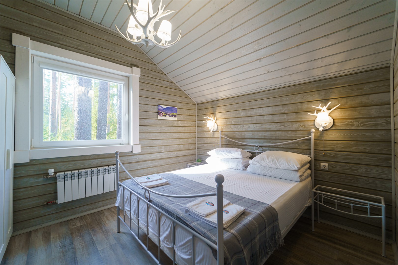 Норвежский фьорд, двухэтажный дом с сауной в Шишки на Лампушке