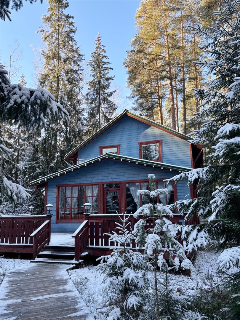 Норвежский фьорд, двухэтажный дом с сауной в Шишки на Лампушке