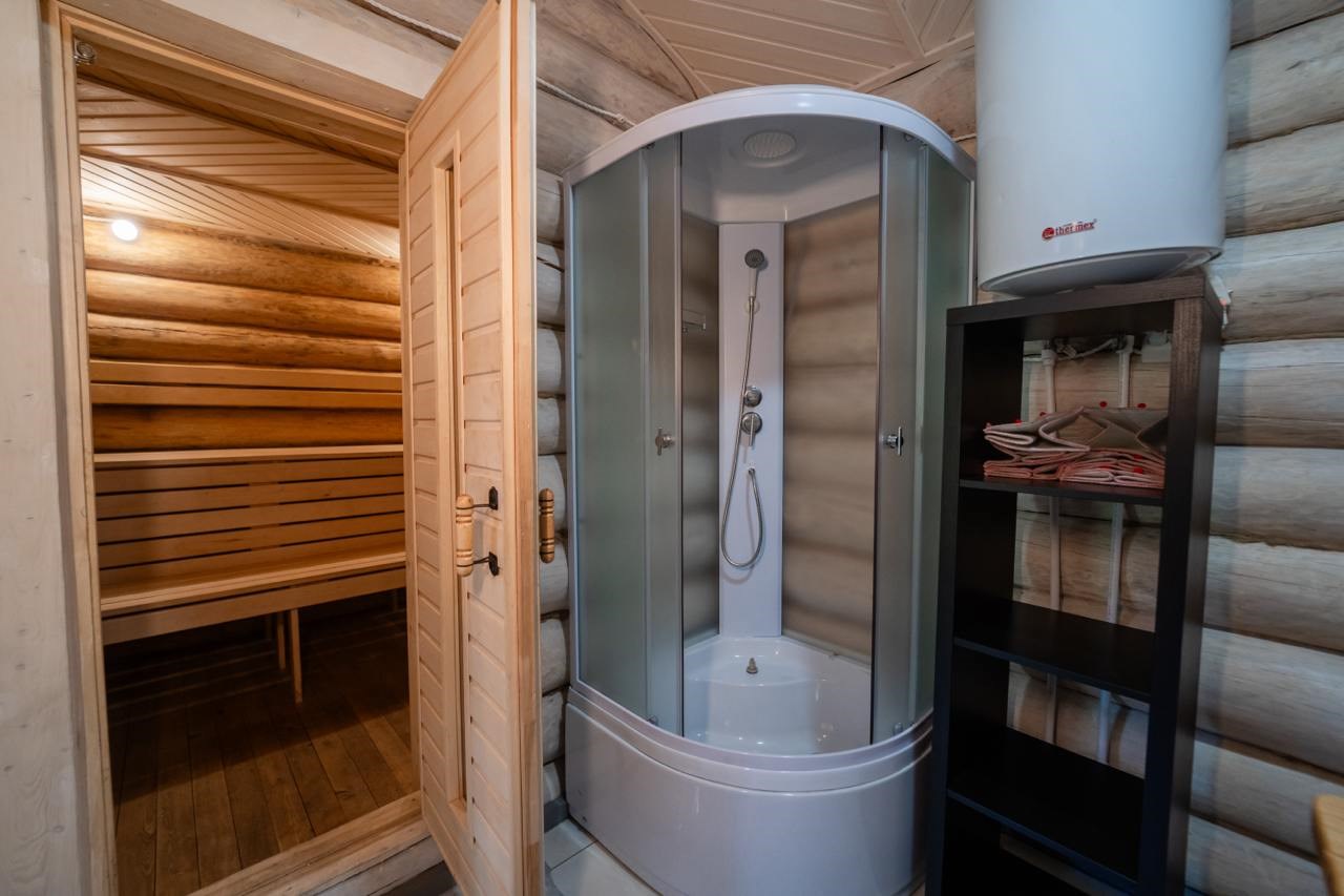 Норвежский фьорд, Сруб в Шишки на Лампушке