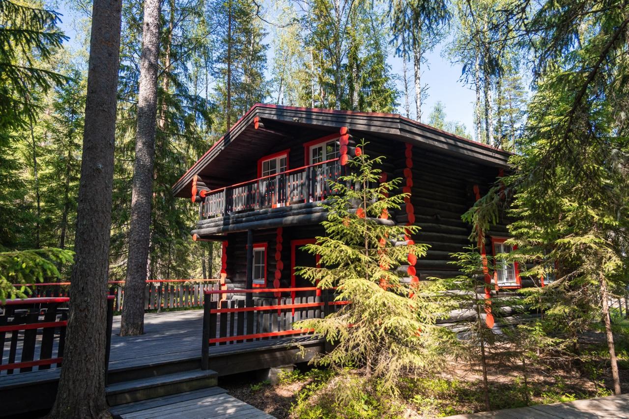 Норвежский фьорд, Сруб в Шишки на Лампушке