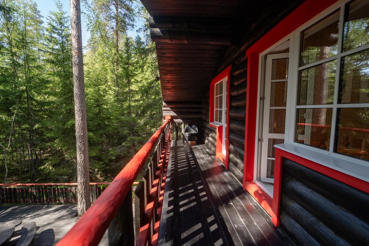 Норвежский фьорд, Сруб в Шишки на Лампушке