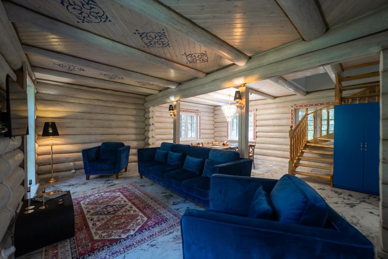 Норвежский фьорд, Сруб в Шишки на Лампушке