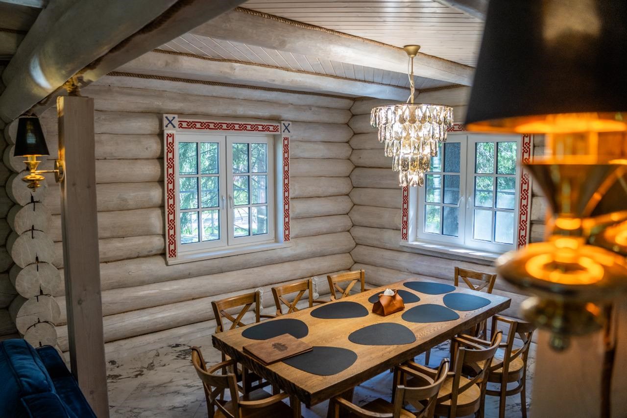 Норвежский фьорд, Сруб в Шишки на Лампушке