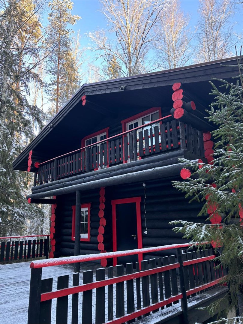 Норвежский фьорд, Сруб в Шишки на Лампушке