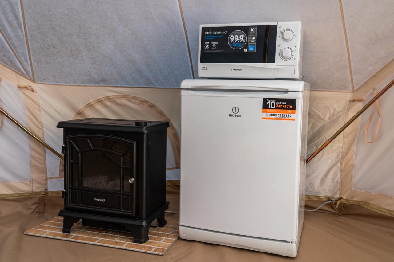 Глемпинг в лесу (от 14 лет) в Шишки на Лампушке