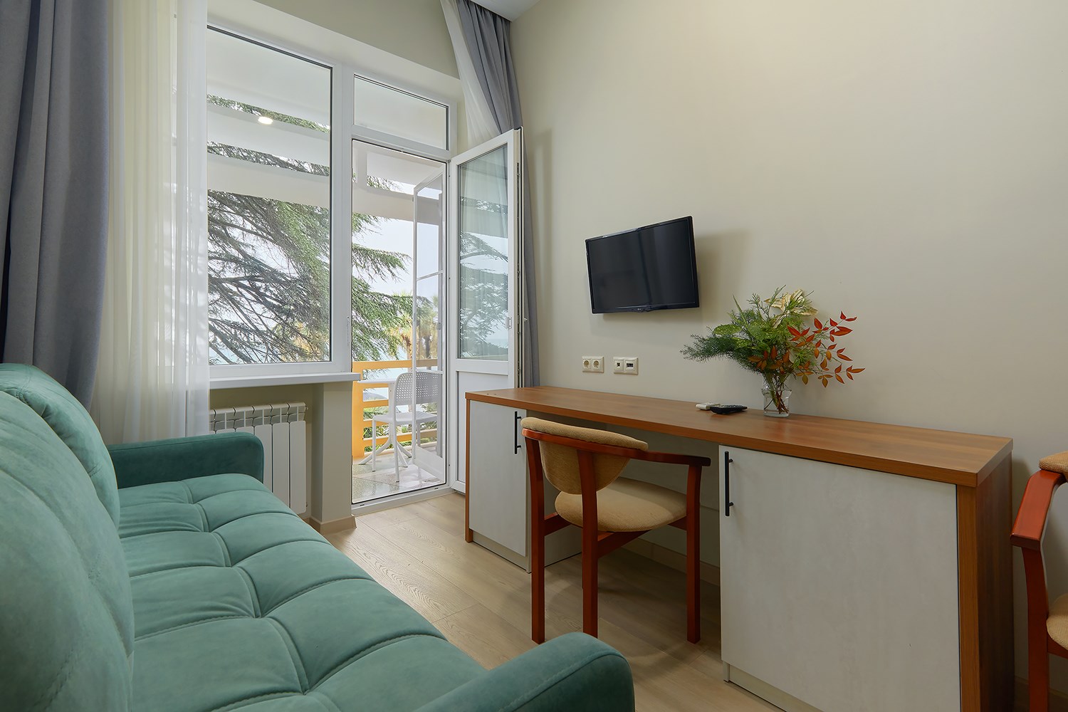 1 корпус  2-местный 2-комнатный Double 2 этаж в Санаторий им. М.В. Фрунзе