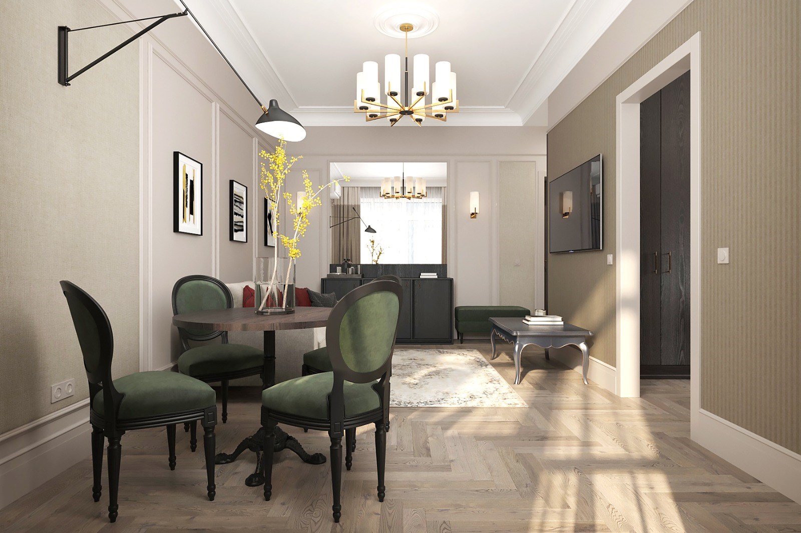 1 корпус Люкс 2-местный 2-комнатный 2-4 этаж в Санаторий им. М.В. Фрунзе