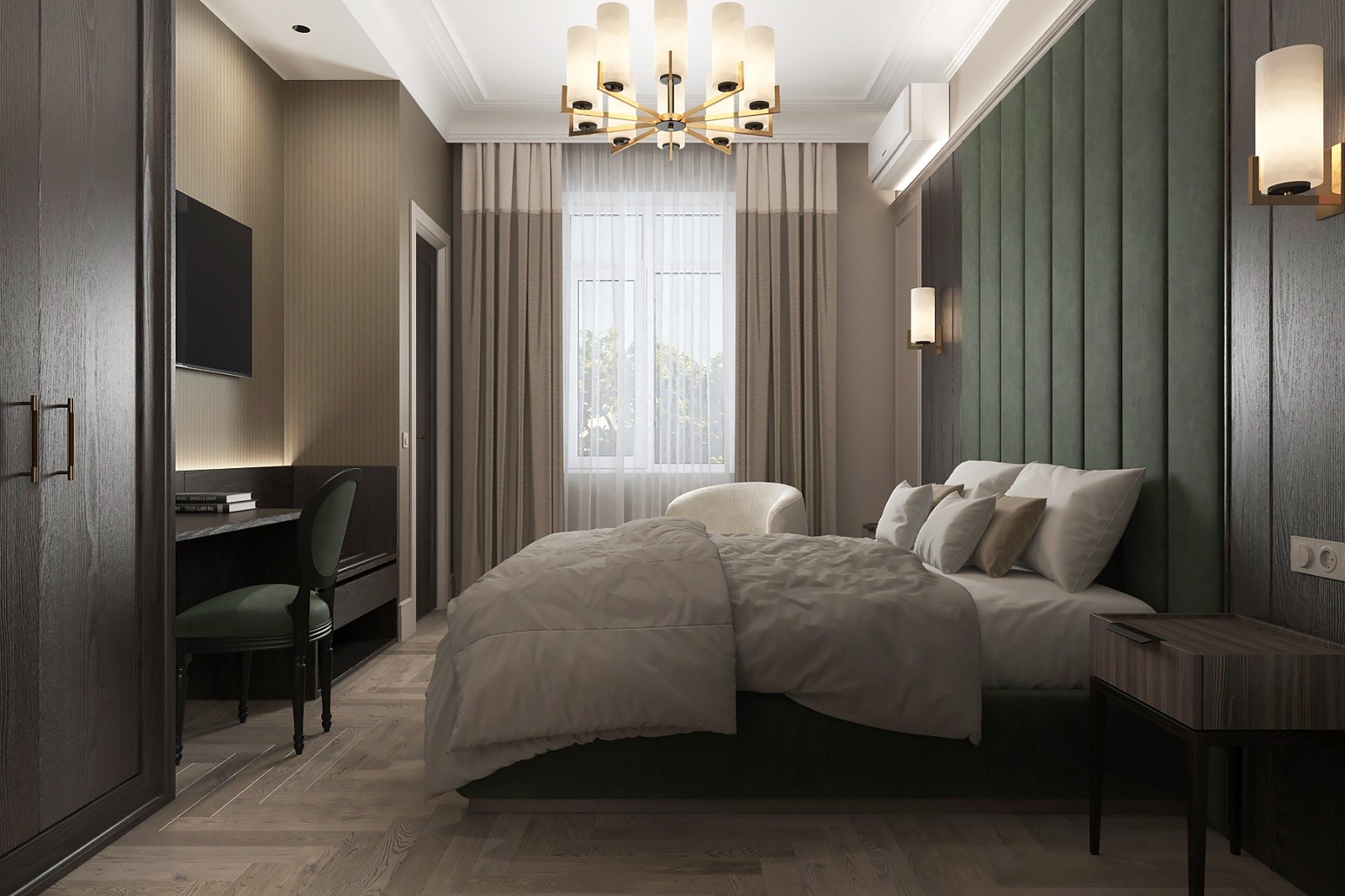 1 корпус Люкс 2-местный 2-комнатный 2-4 этаж в Санаторий им. М.В. Фрунзе