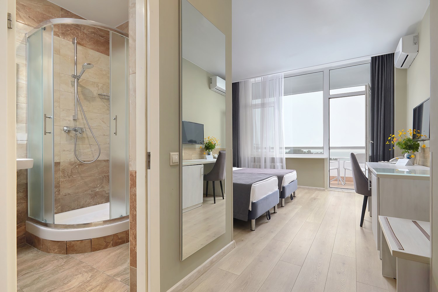 2 корпус 2-местный TWIN 2-4 этаж в Санаторий им. М.В. Фрунзе