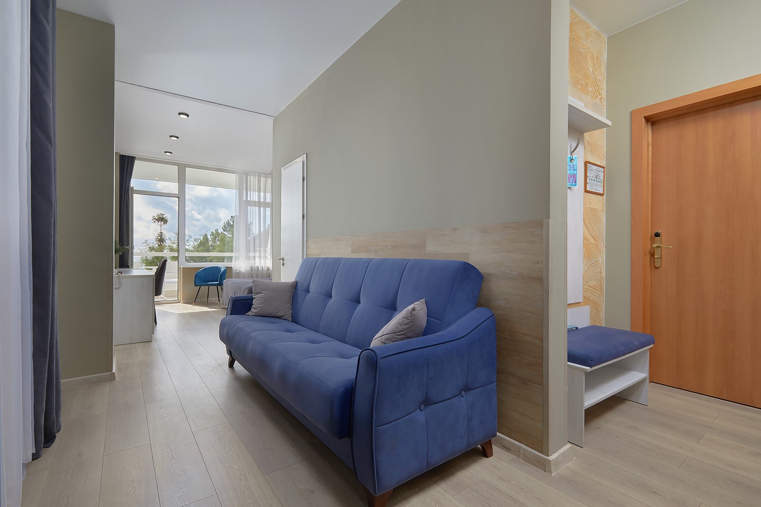 2 корпус 2-местный  угловой DOUBLE 2-4 этаж в Санаторий им. М.В. Фрунзе