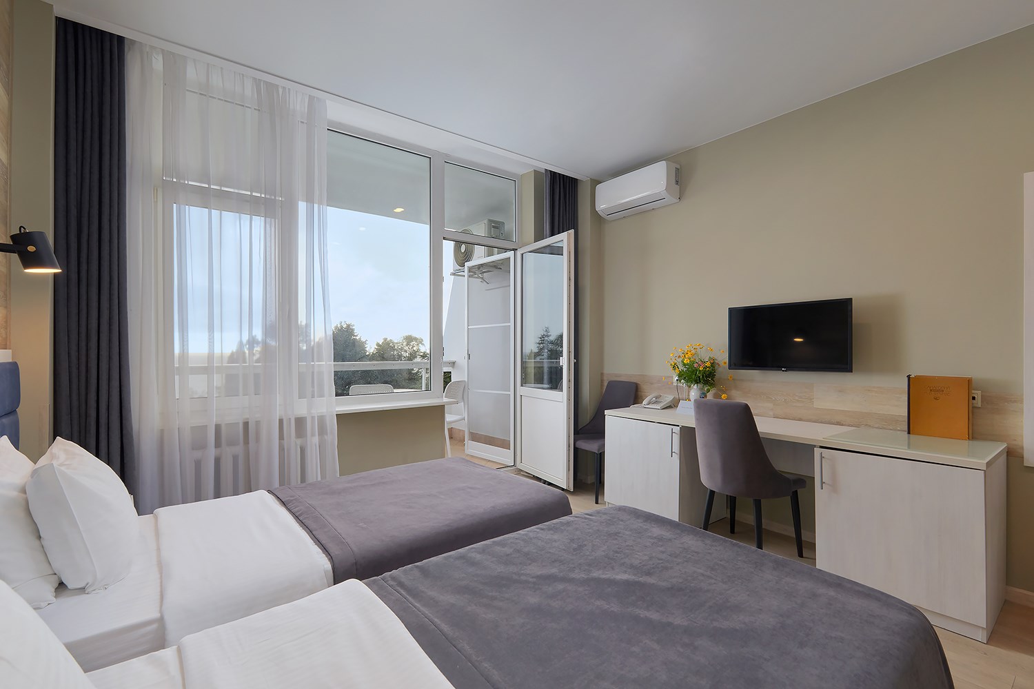 2 корпус 2-местный TWIN 5-9 этаж в Санаторий им. М.В. Фрунзе