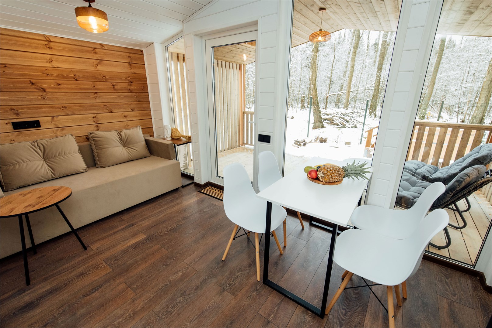 Дом в лесу 30 кв.м. с террасой в Bazabanya