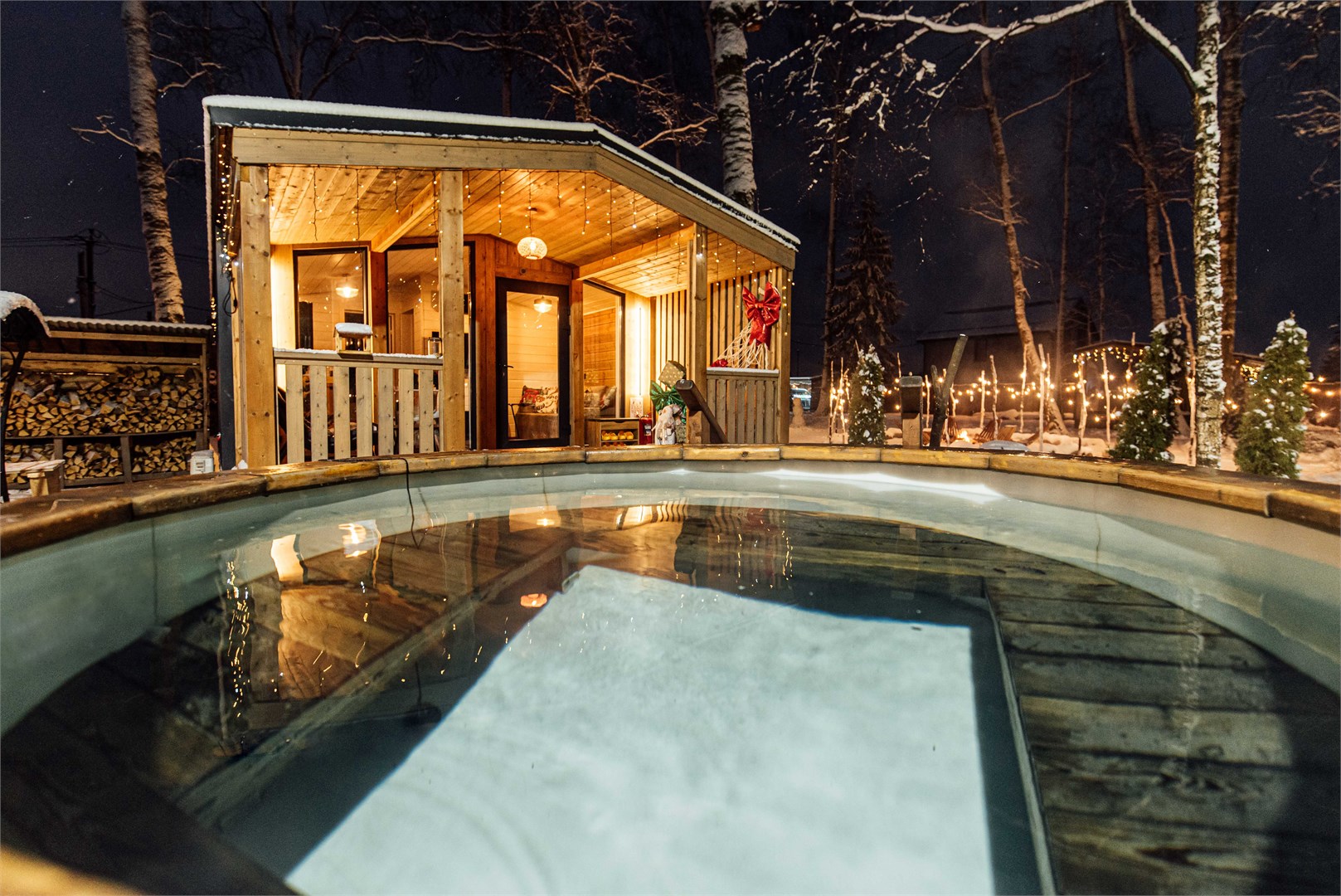 Дом в лесу 30 кв.м. с террасой в Bazabanya