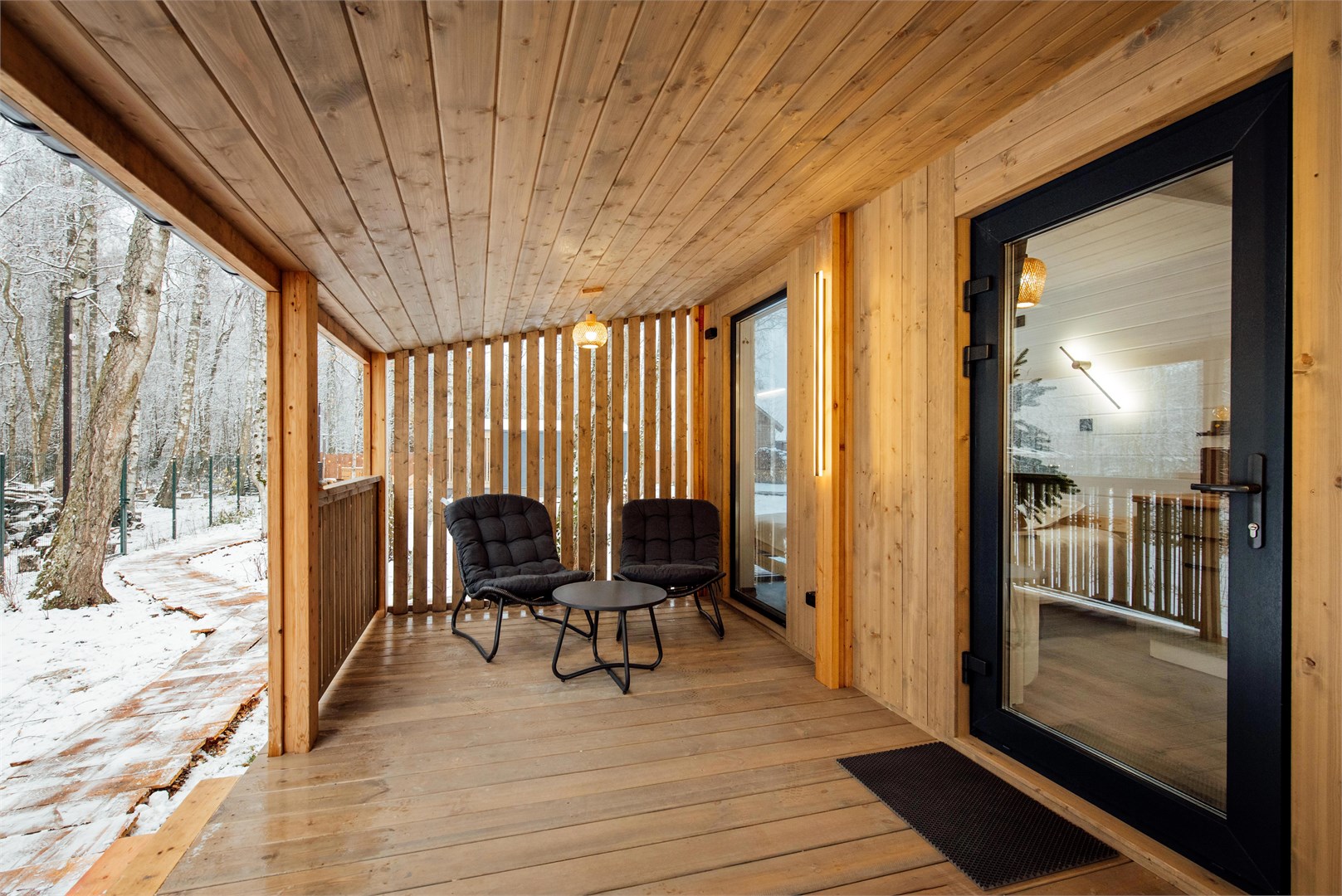 Дом в лесу 15 кв.м. с террасой в Bazabanya