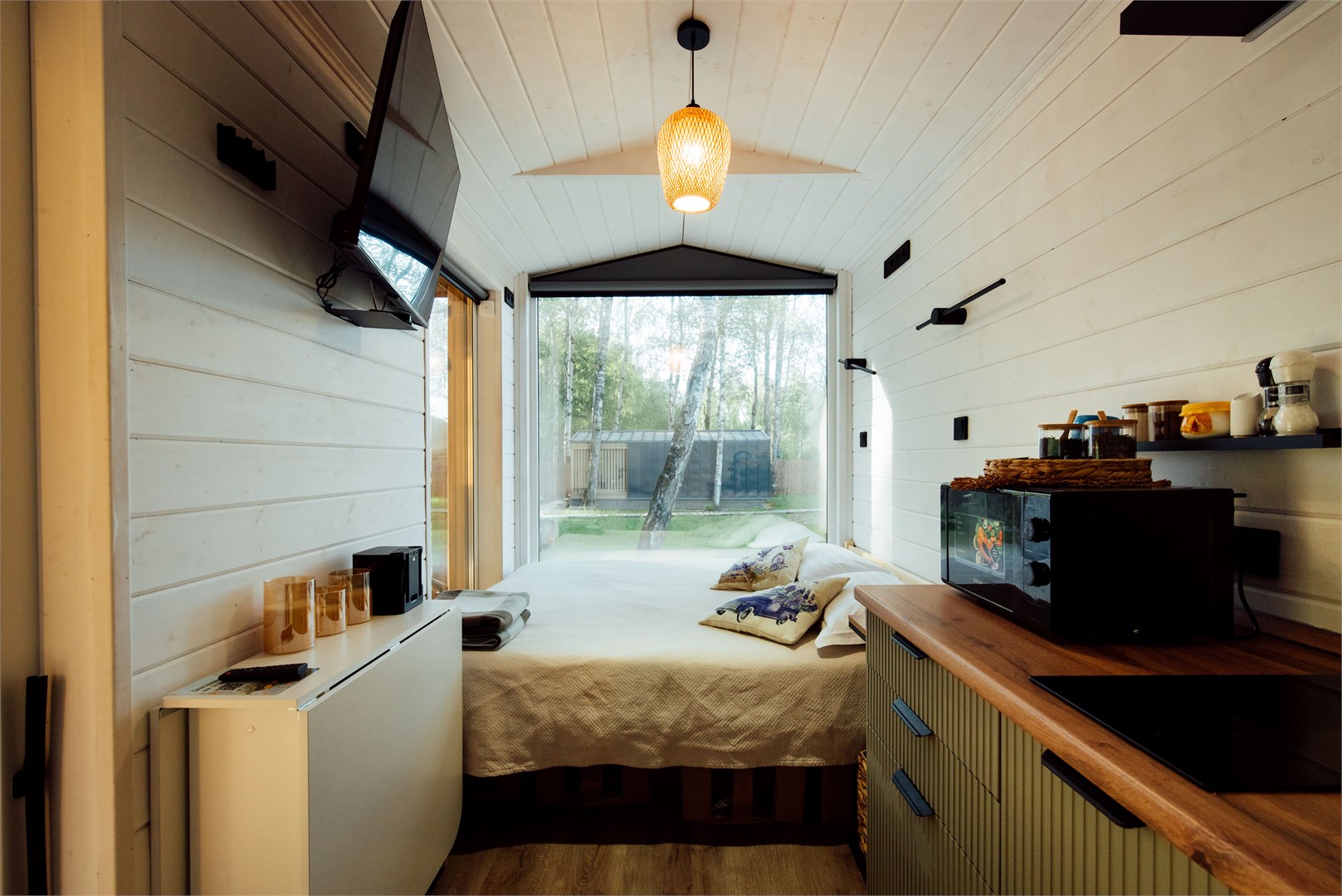 Дом в лесу 15 кв.м. с террасой в Bazabanya