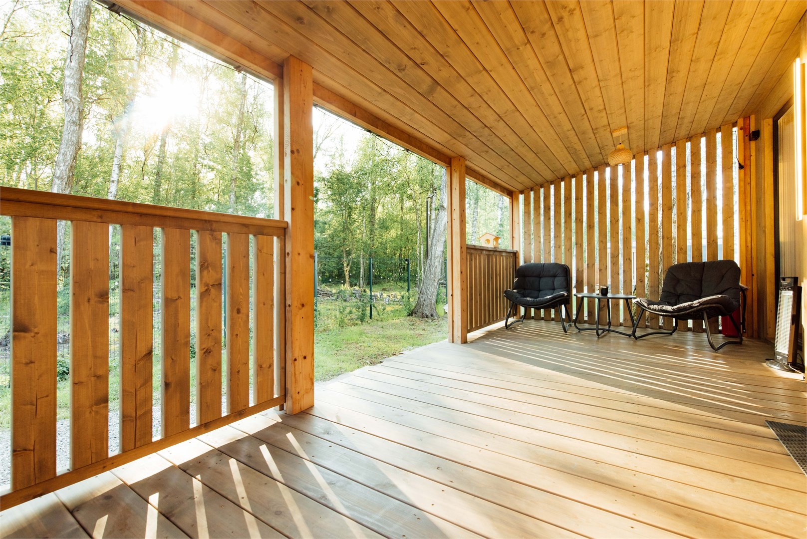 Дом в лесу 15 кв.м. с террасой в Bazabanya