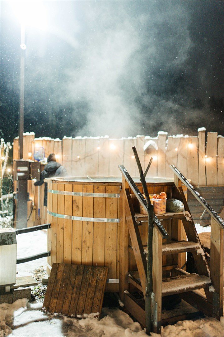 Дом в лесу 15 кв.м. с террасой в Bazabanya