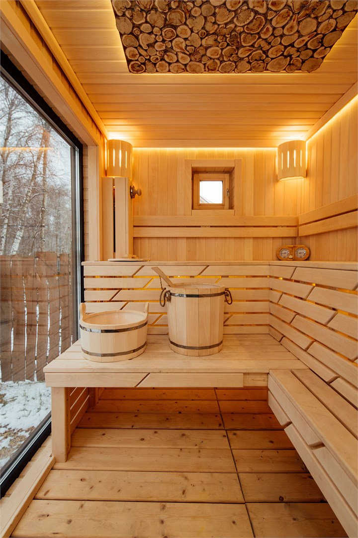 Дом с русской баней на дровах в Bazabanya