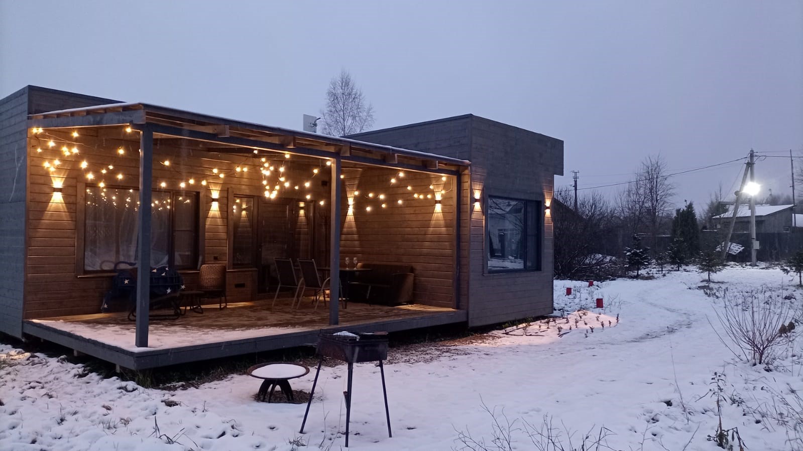 СТЕКЛЯННЫЙ ДОМ в Берёзовка