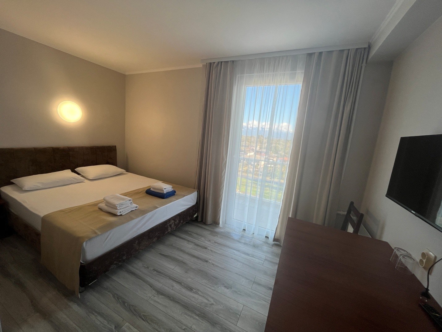 Эконом (2х местный однокомнатный) в Черноморская жемчужина