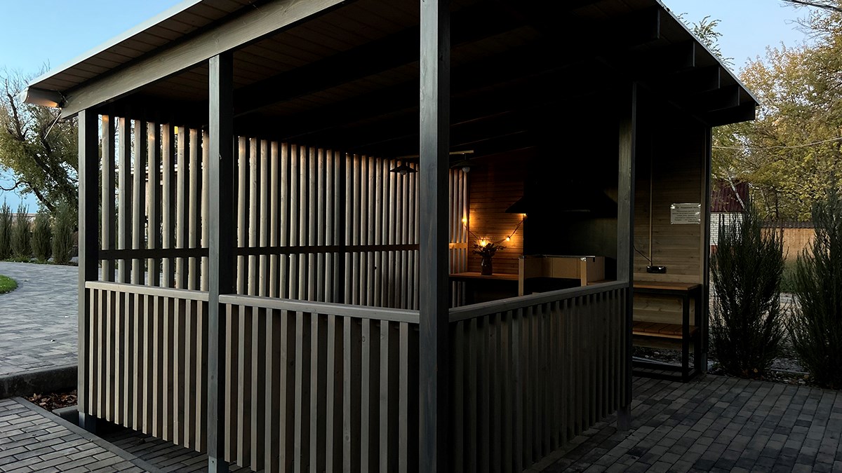 Дом-студия №9 с беседкой в Донская миля