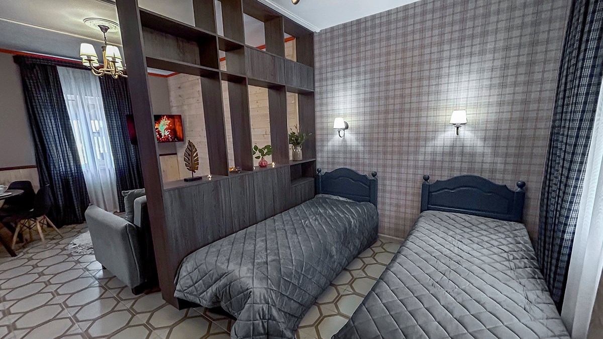 Дом-студия №9 с беседкой в Донская миля