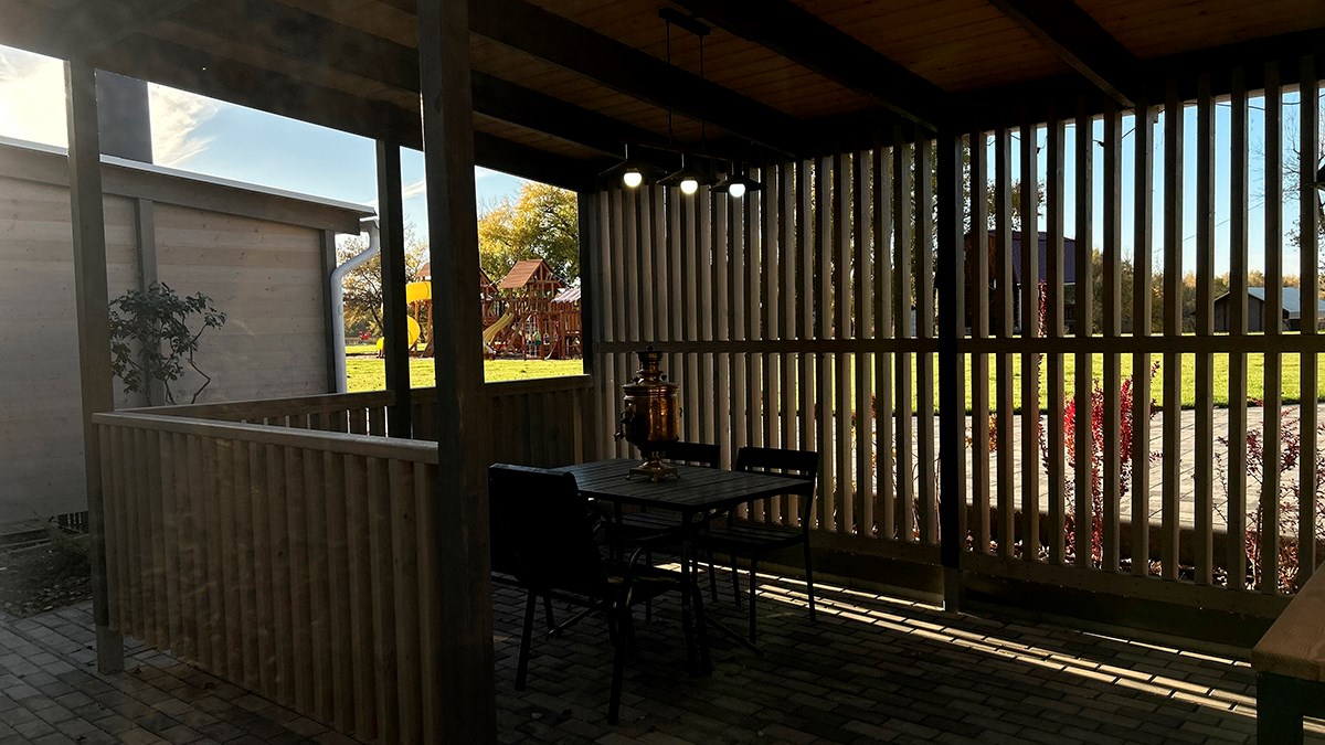 Дом-студия №9 с беседкой в Донская миля