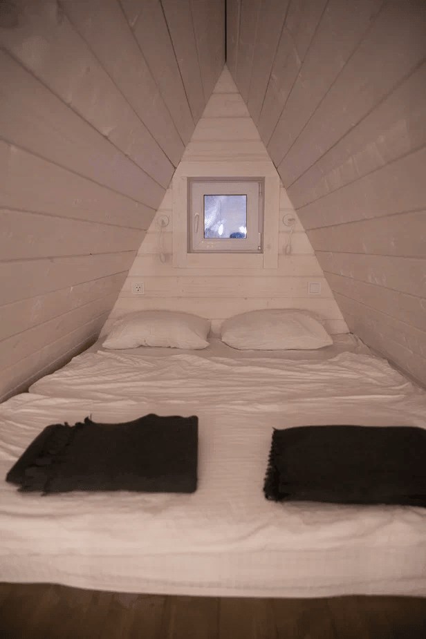 А-фрейм стилизованный в Море