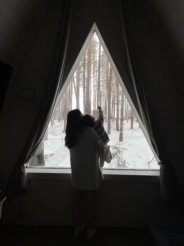 А-фрейм стилизованный в Море