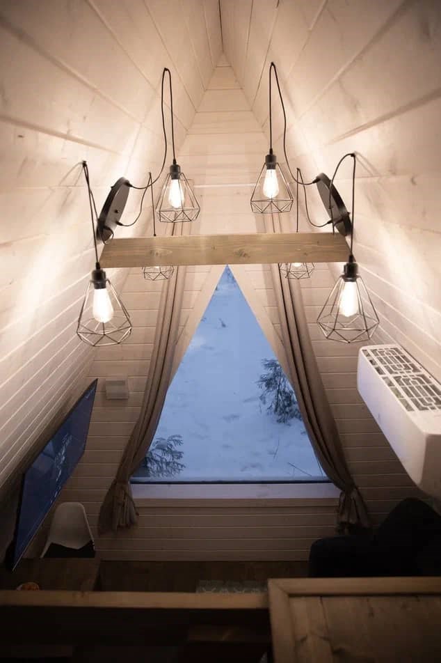 А-фрейм стилизованный в Море