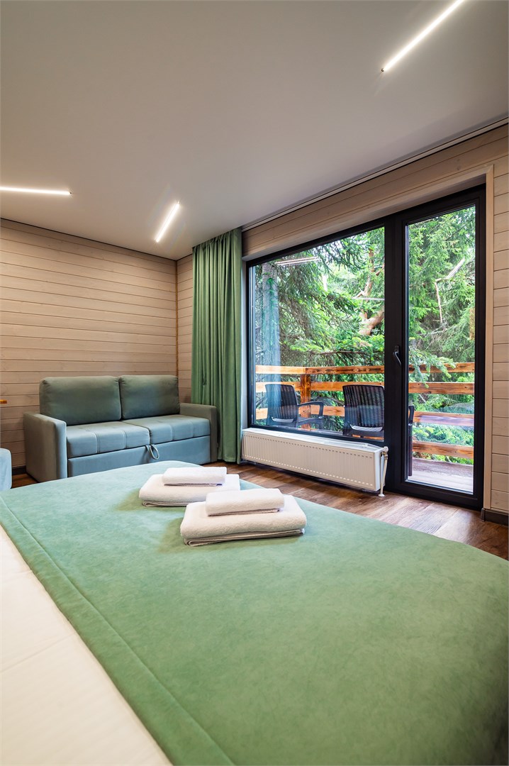 Комфорт с балконом от 2х до 4х мест в Гринвальд 1474