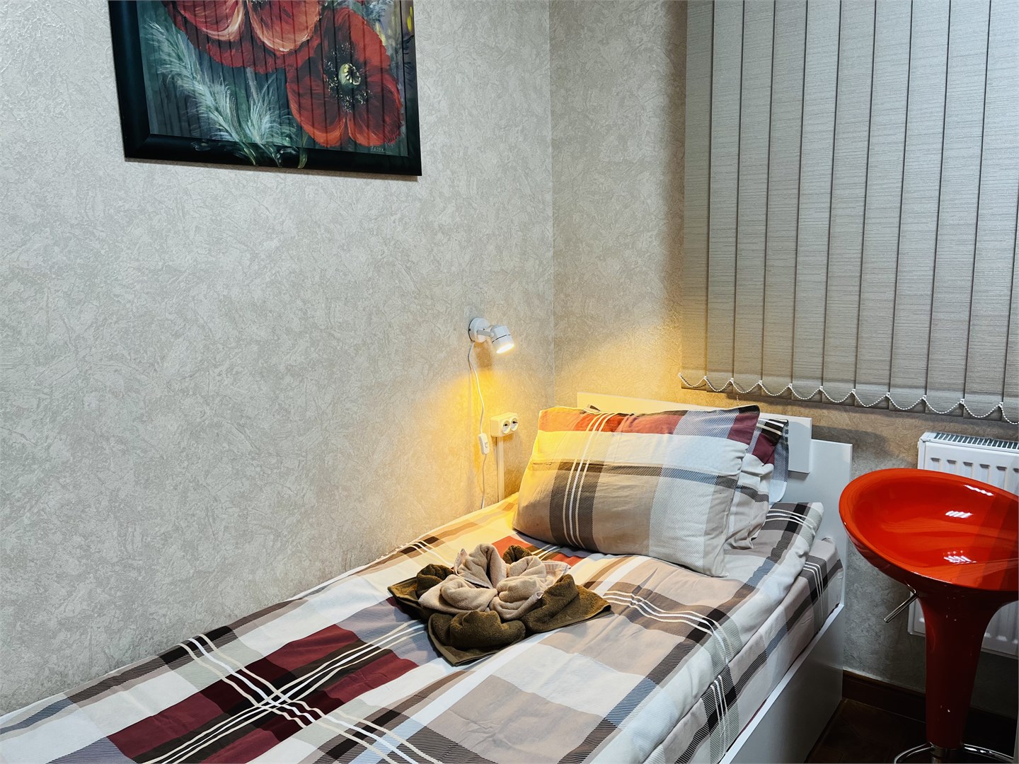 №5 (ДВУХМЕСТНЫЙ СТАНДАРТ С РАЗДЕЛЬНЫМИ КРОВАТЯМИ) в Темпер прайд