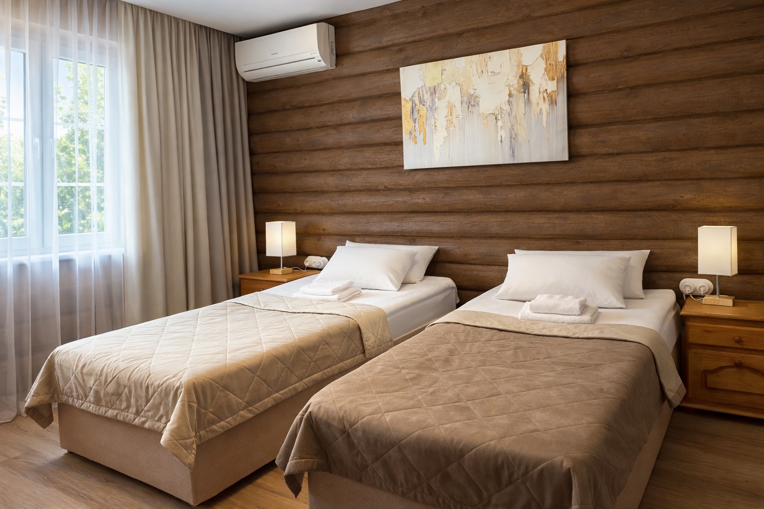 Застава: Хаусбот 3 комн с бассейном, баней и верандой в Застава