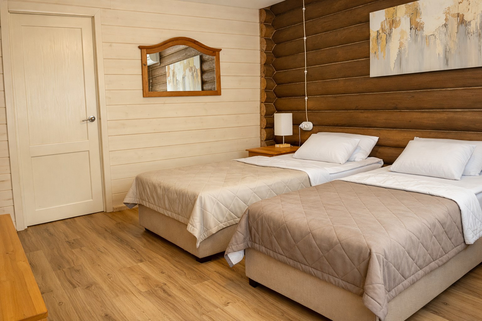 Застава: Хаусбот 3 комн с бассейном, баней и верандой в Застава