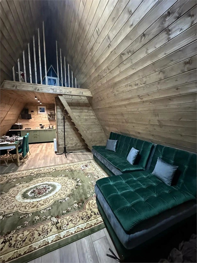 А-Фрейм VIP с джакузи в Arkhyz gorniy city