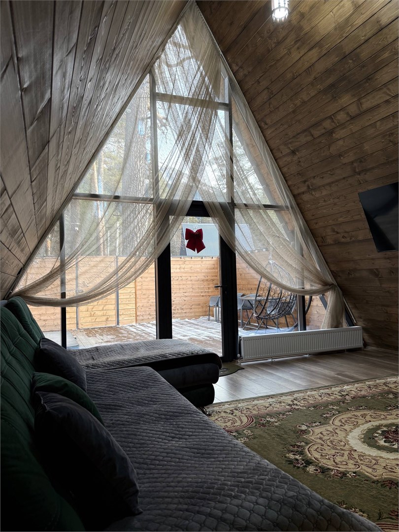 А-Фрейм VIP с джакузи в Arkhyz gorniy city